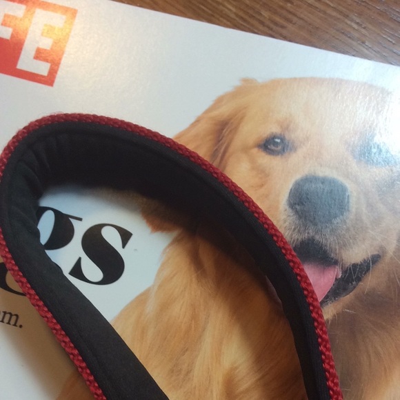 Dog leash Padded handle Max and Nemo Red - Picture 3 of 7